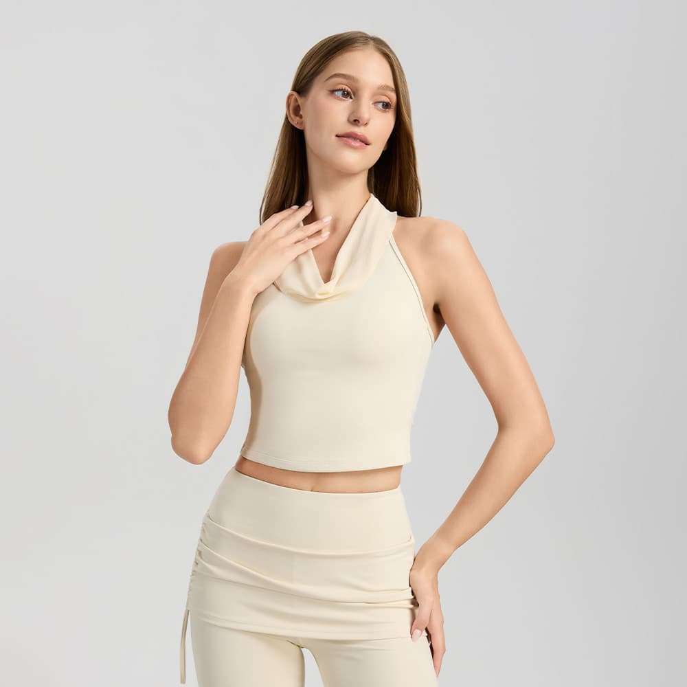 SHAMZU Novo Pescoço Pendurado Beleza Volta Esportes Roupa Interior Feminina Secagem Rápida Resistente Ao Choque Outerwea
