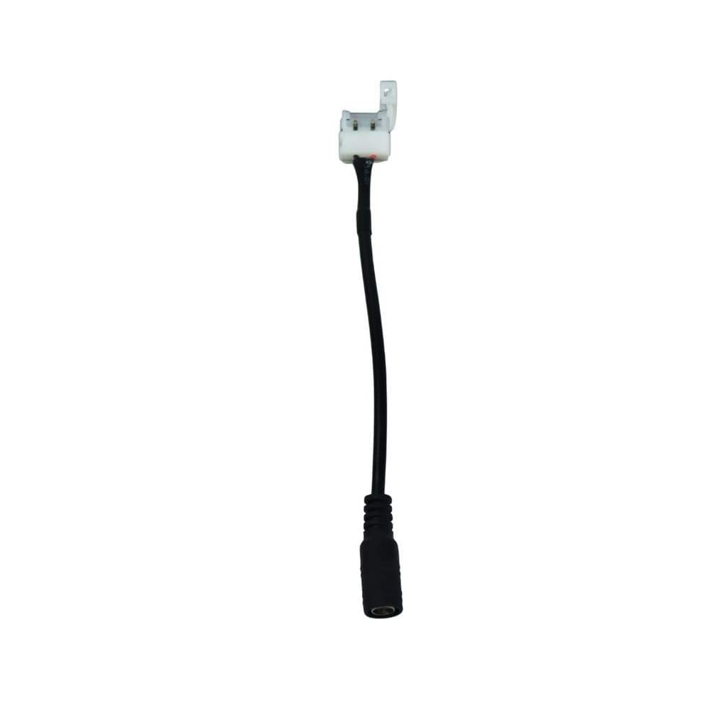 Conector Fita LED 10mm com Clip e P4 p/ Fita LED 12V 2 vias