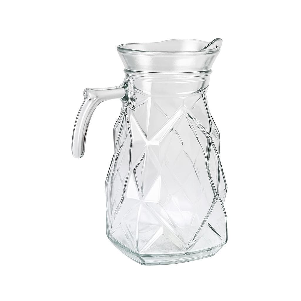 Jarra de Vidro Trabalhado Resistente Grande Clarice 1,8 Litros para Agua Sucos Drinks