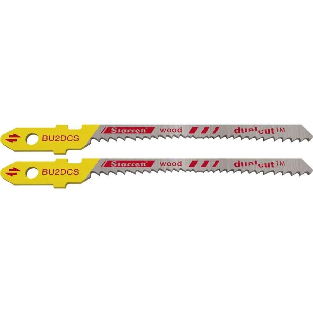 Kit 2 Lâminas de Serra Tico-Tico Unique Madeira Dual-Cut BU2DCS-2 Starrett