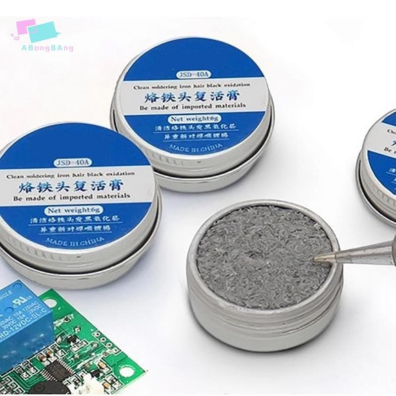 Abongbanghn Ponta De Ferro De Solda Tinner Ativador Limpador Removedor Sem Chumbo 6g