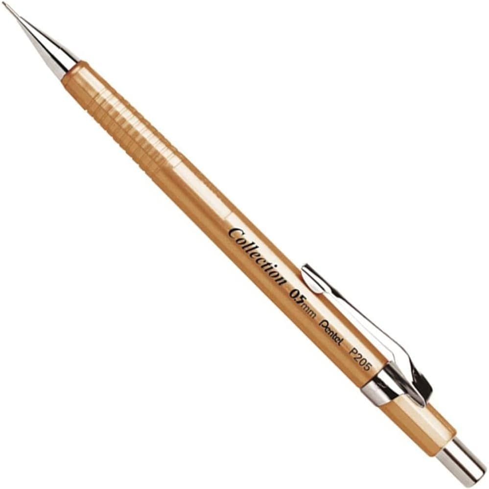Lapiseira P203/205/207-X Pentel Dourada