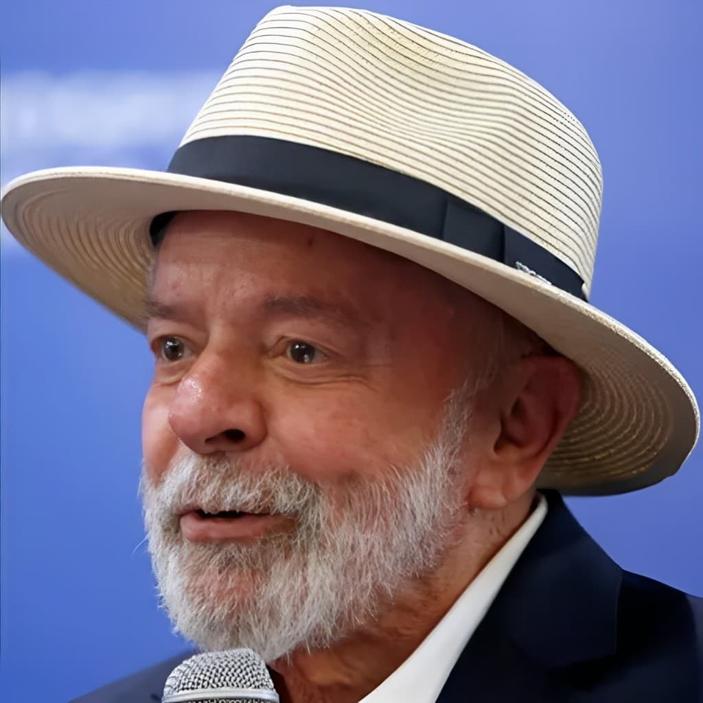 Chapéu Presidente Lula Panamá Palha Shantung Inspirado Várias Cores
