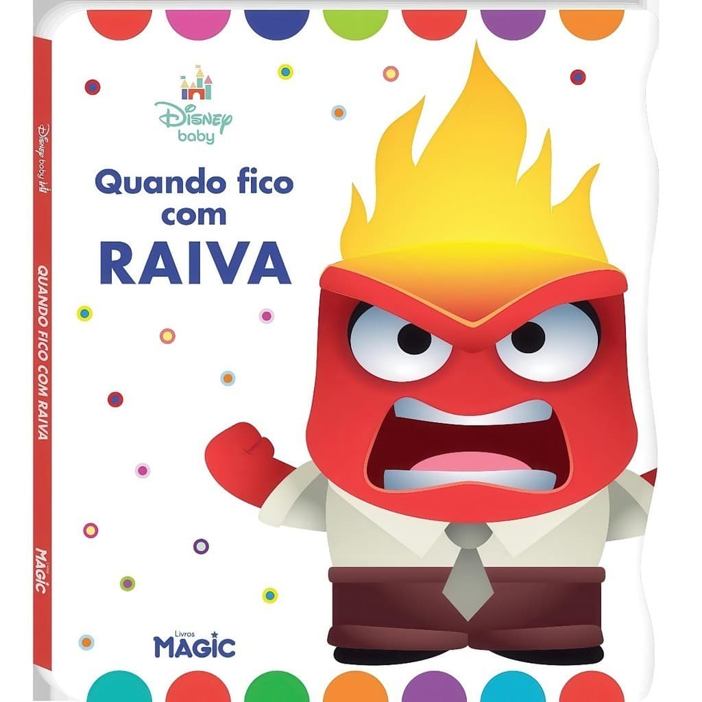 Livro Disney Baby Quando Fico Com Raiva + Esponja de Banho