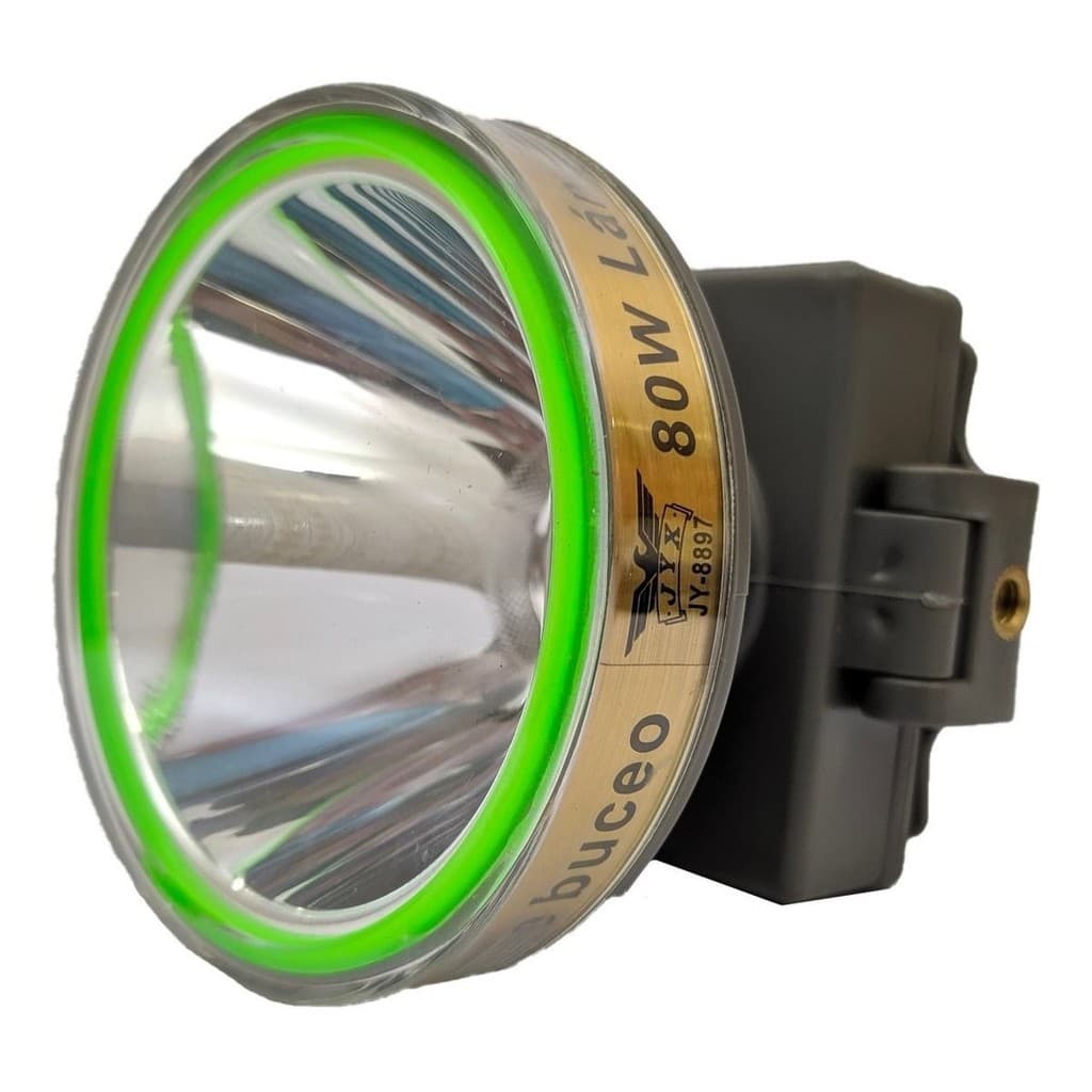 Lanterna Mergulho Cabeça LED Recarregável Potente Iluminação Subaquática