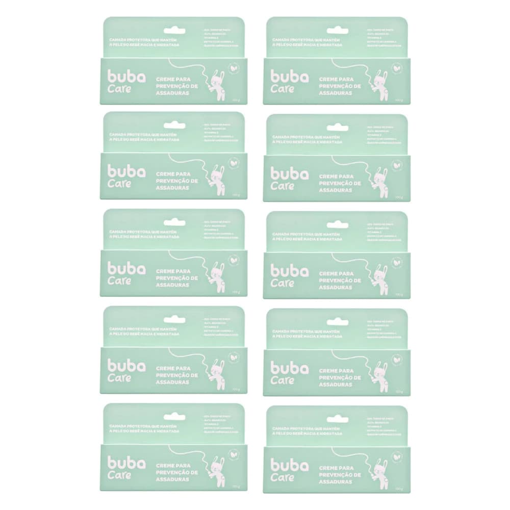 KIT 10UN POMADA 100G - BUBA