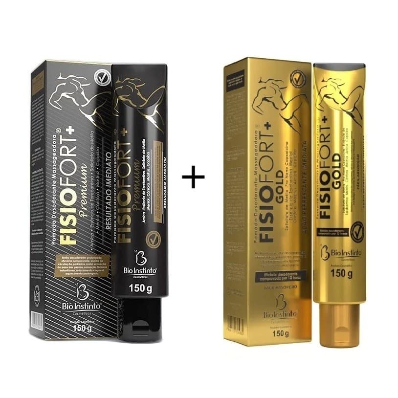 Kit Fisiofort Gold 150g + Fisiofort Premium 150g - Bio Instinto