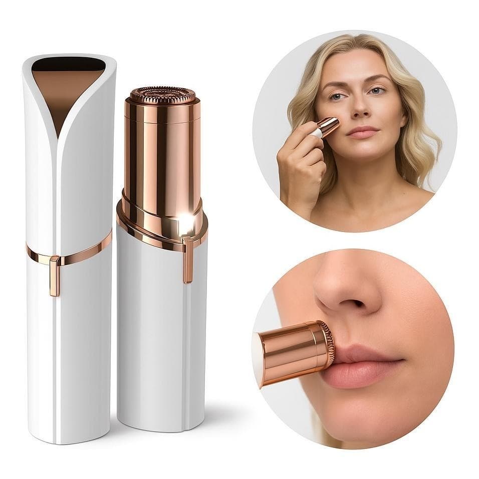 Depilador Batom Portatil Facial Busto Rosto Axilas Indolor