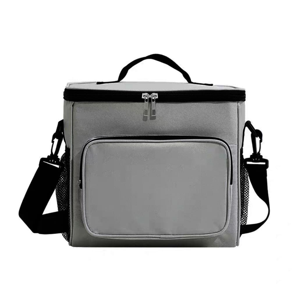 Bolsa Térmica 10 Litros para Academia e Viagens em Cinza