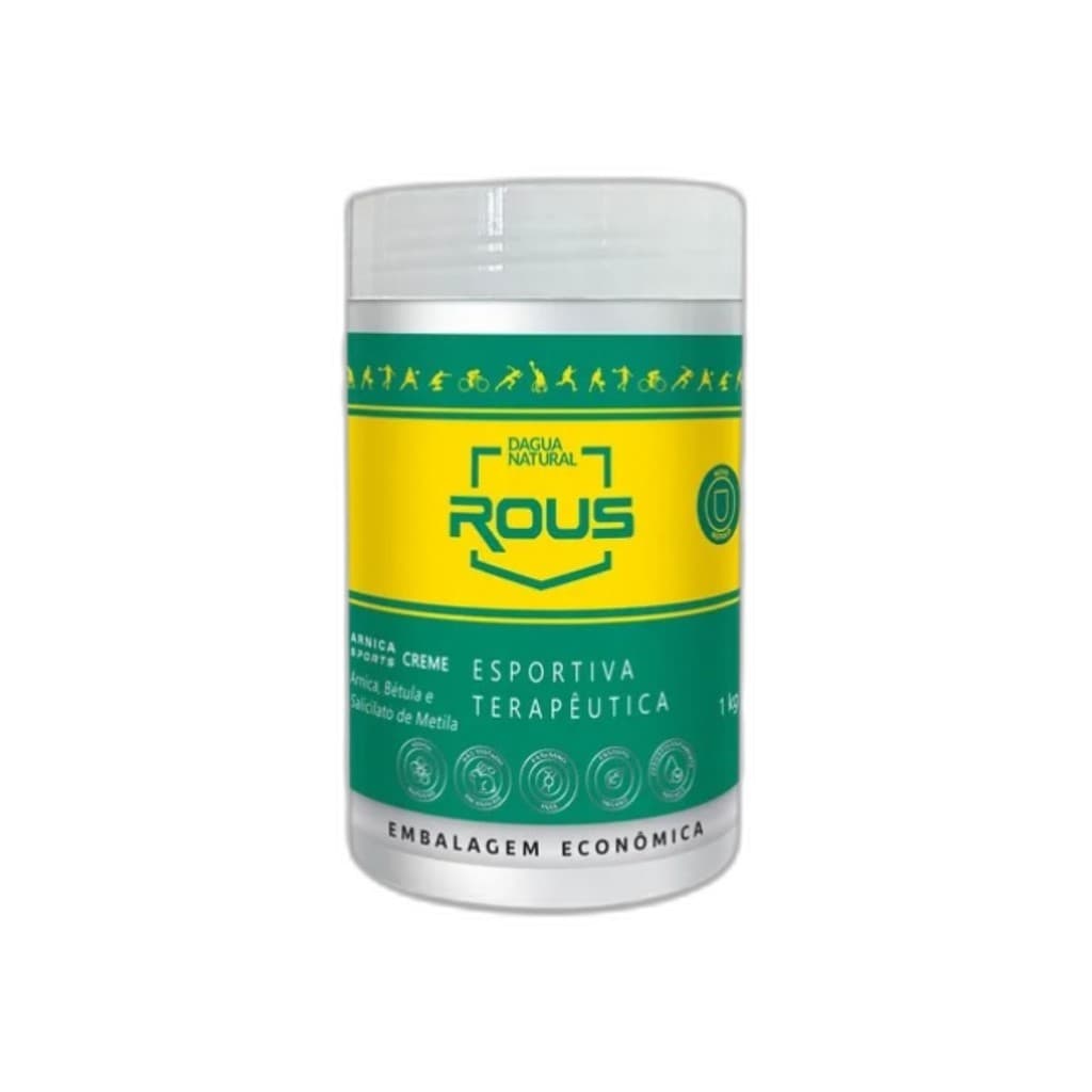 D’Água Natural Arnica Sports 1kg – Creme de Massagem Muscular Profissional