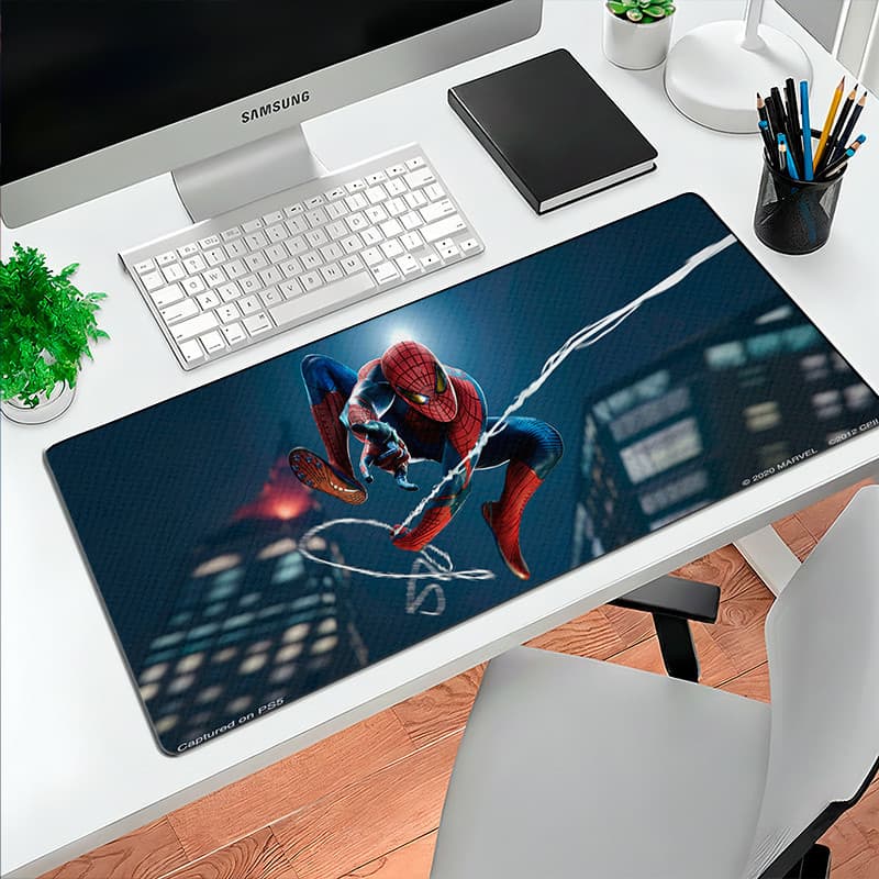 MousePad Grande Grande 80x30 Homem Aranha Premium Gamer Notebook E Computador  Mouse Pad Grande RGB