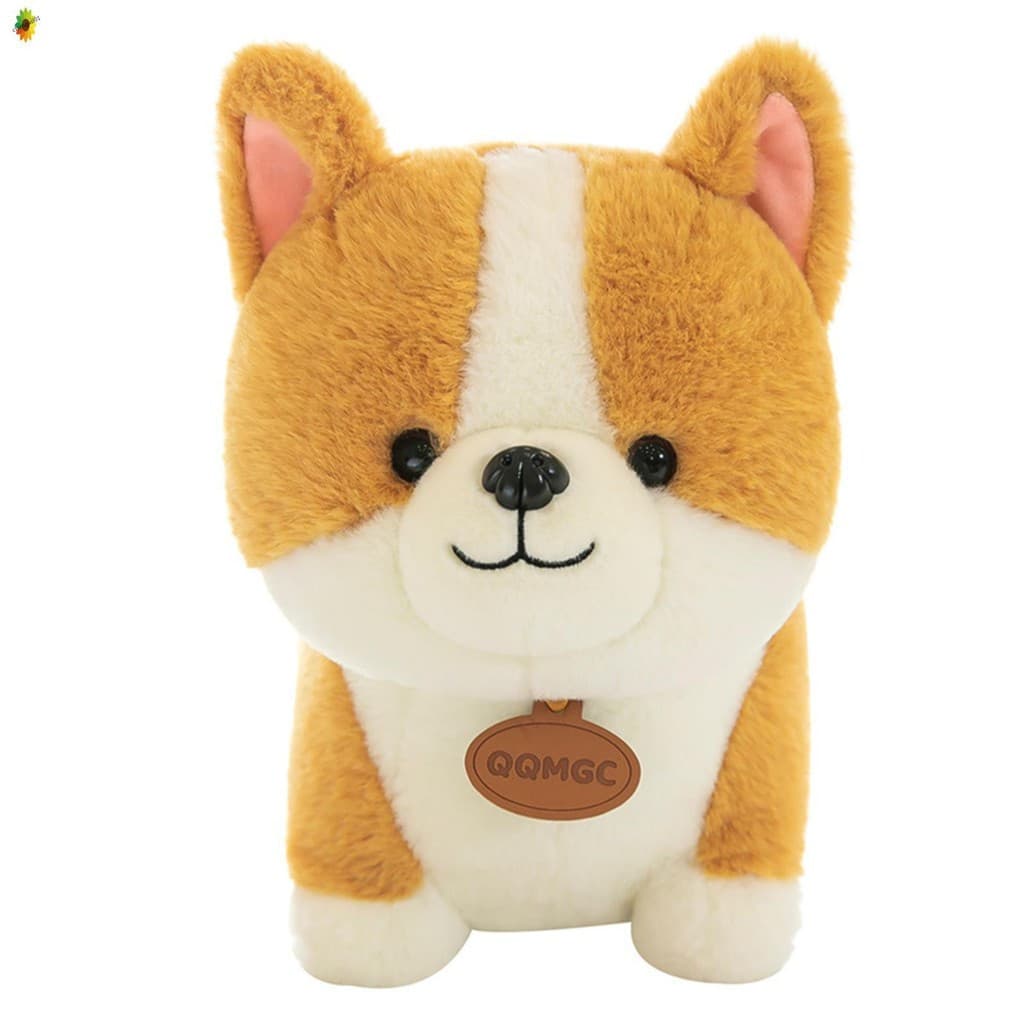 Desenhos Animados Corgi Cão Brinquedo De Pelúcia Bonito Animal Boneca Crianças Aniversário Presentes