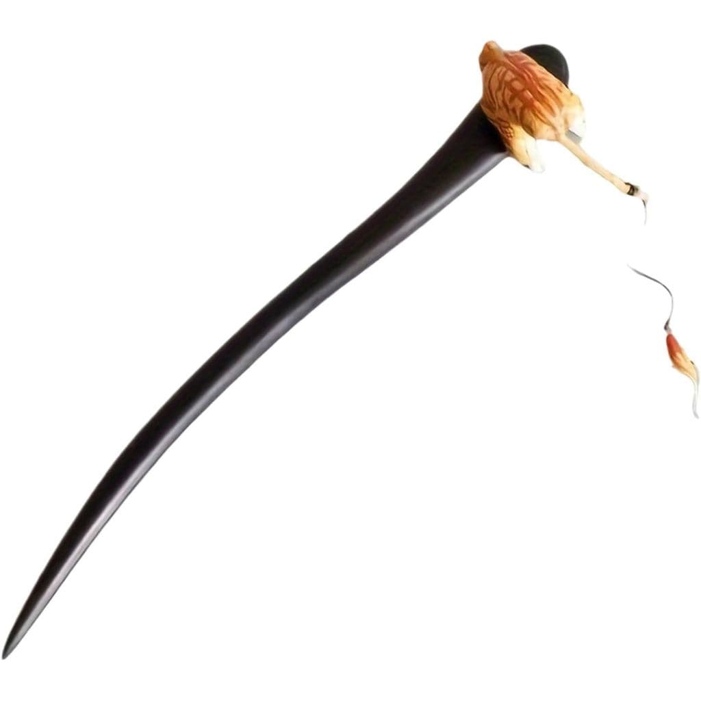 Grampo de Cabelo de Madeira com Design de Pesca, Acessório de Cabelo Chinês para Mulheres, para Estilo Diário, Pau de Ca