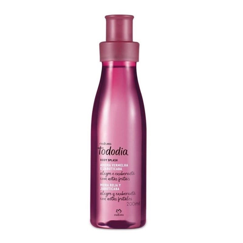 Colônia Body Splash Natura Amora vermelha e jabuticaba 200ml