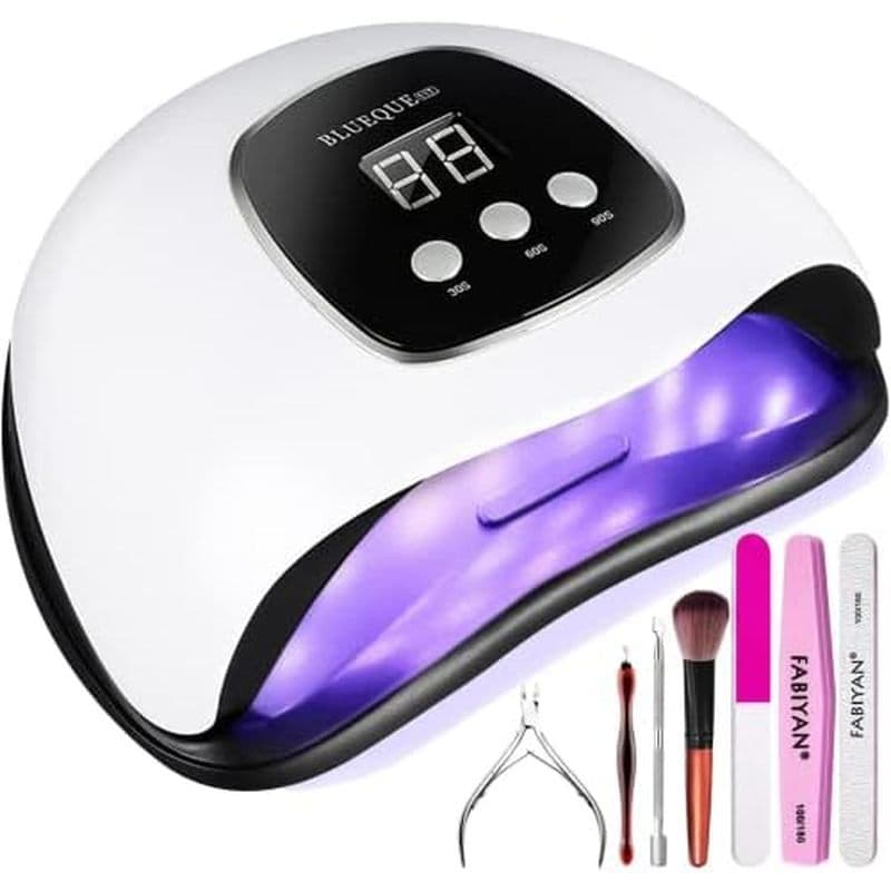 Luz UV BIGBEAR Para Unhas , LED De 48 W Esmalte Em Gel , Secador Rápido De Com Sensor Automático , Configuração De 3 Tem