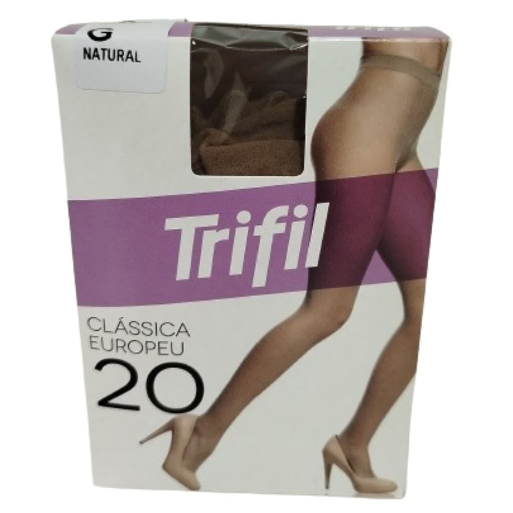 Meia Calça Clássica Fio 20  Trifil - Preta Tam: Unico, Grande, EG