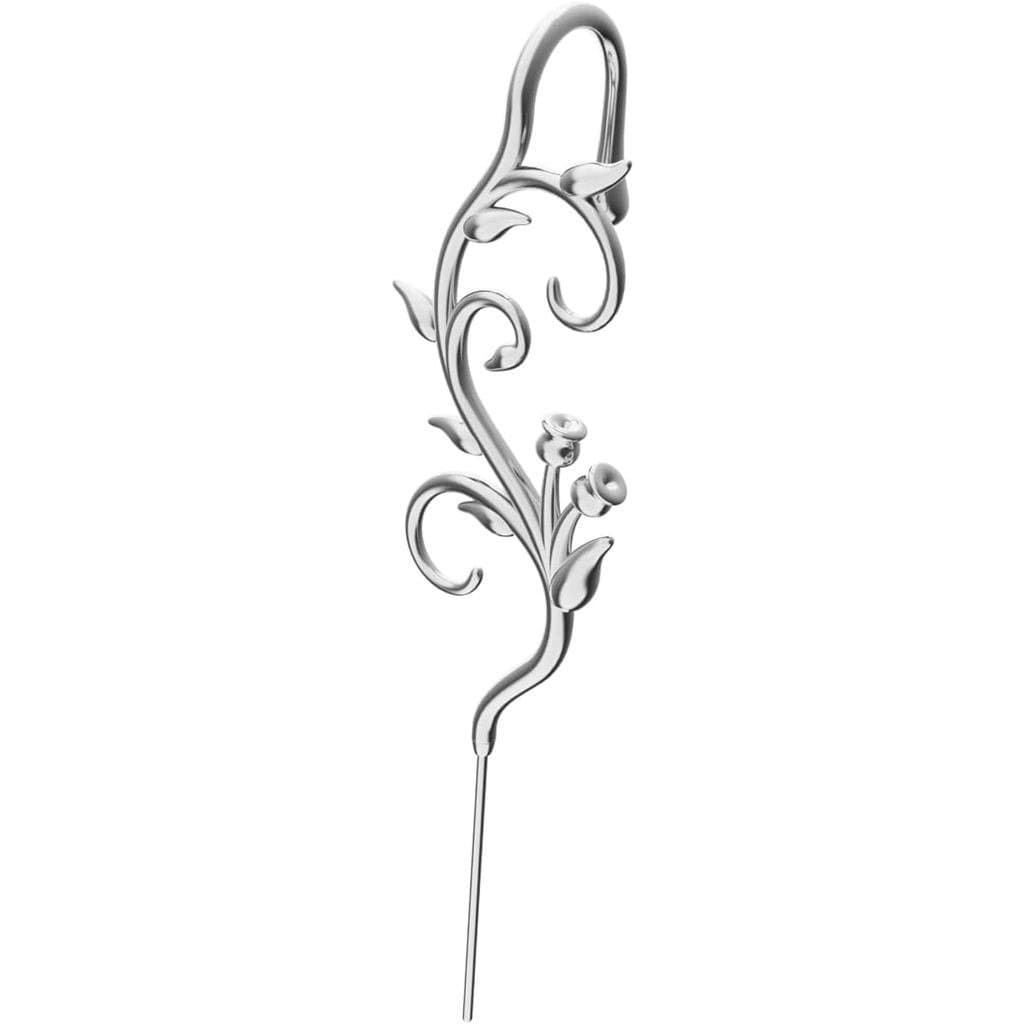 Brincos de Gancho Helix Enchanted Vine – Ajustáveis, Hipoalergênicos, Estilo Ear Cuff Unissex