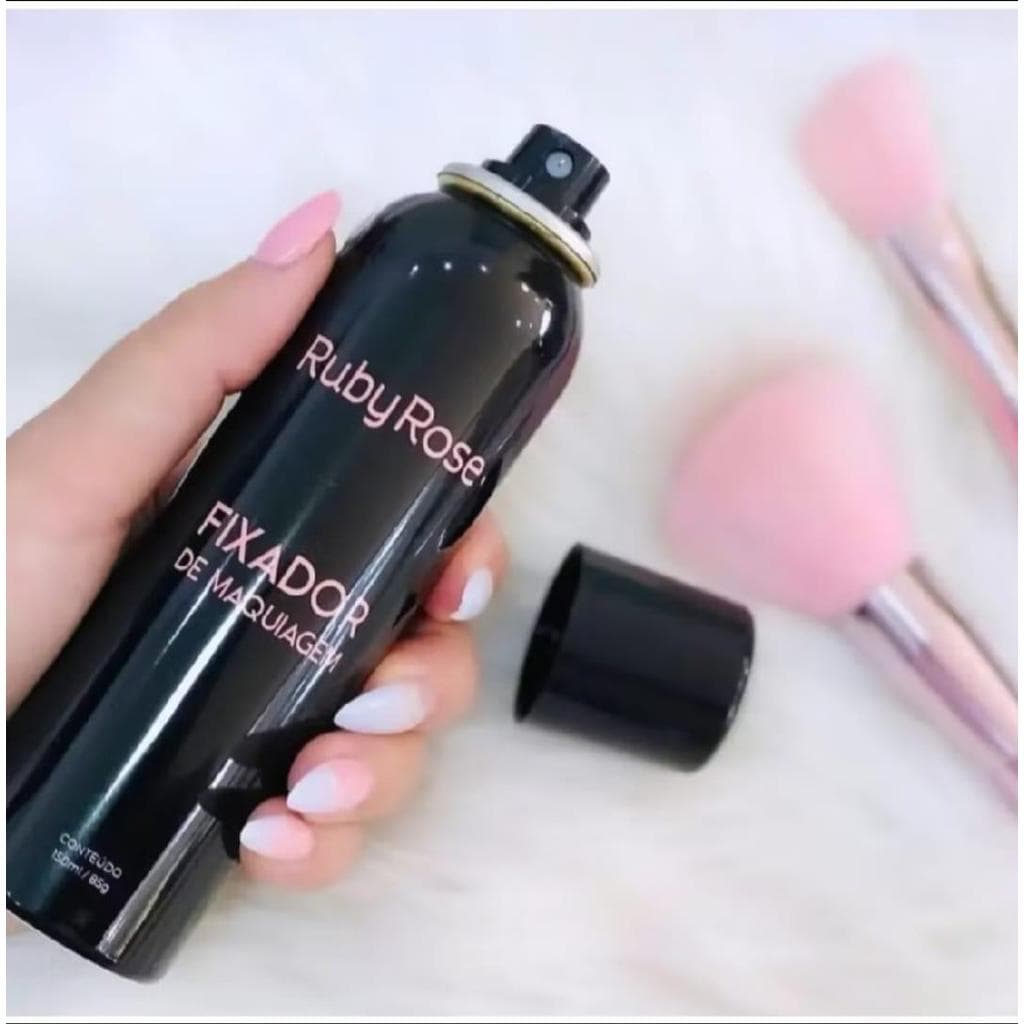 Ruby Rose Fixador de Maquiagem 150ml | Secagem Rápida e Longa Duração