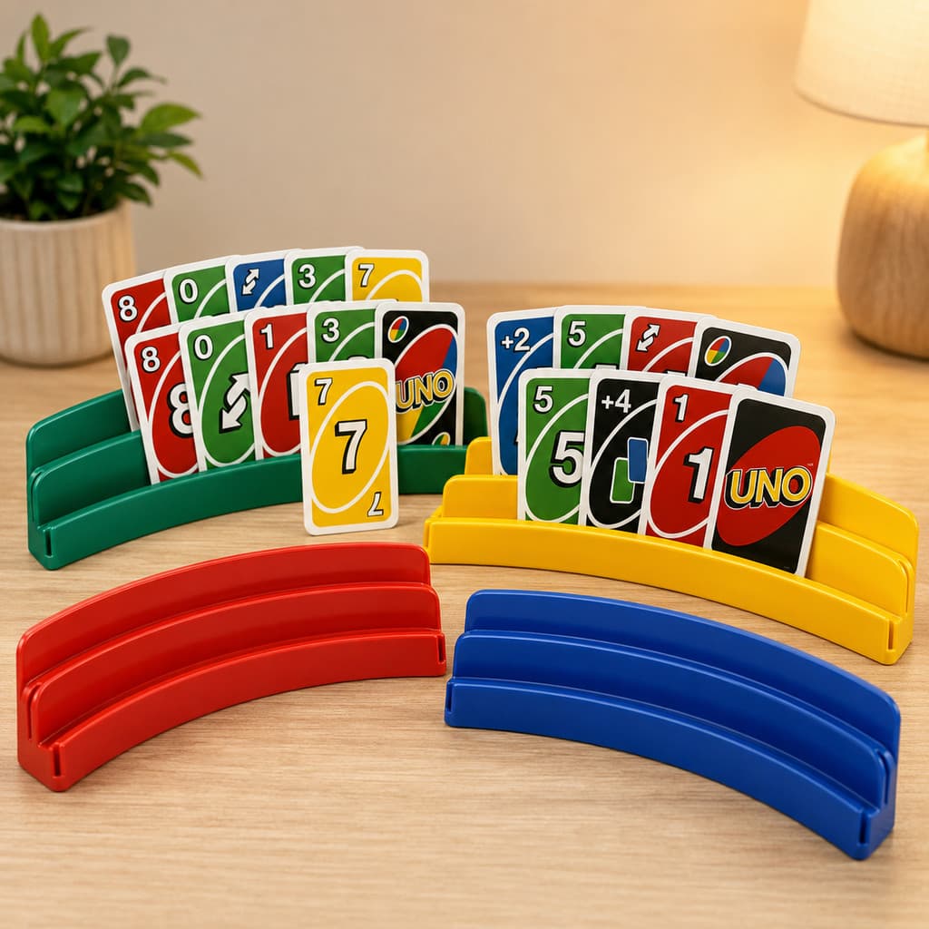 Suporte Premium p/ Cartas Uno: Organização de Elite e Praticidade para suas Partidas