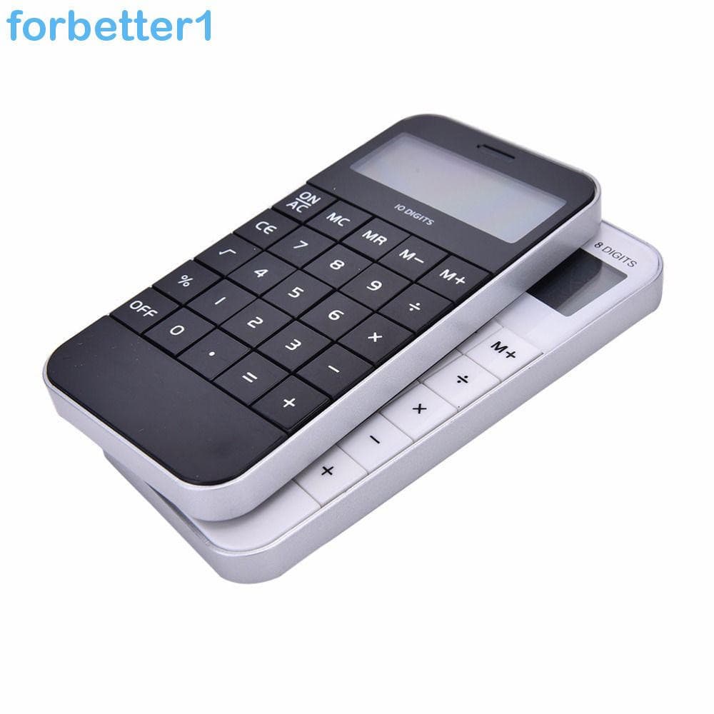 FORBETTER Calculadora De Dígitos Escritório Do Estudante Da Escola Universal Pocket Cheap White