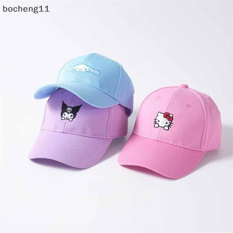 bo Novo Boné Infantil Sanrio Hello Kitty Kuromi De Algodão Desenho Animado Cinnamoroll De Beisebol Para Crianças cheng