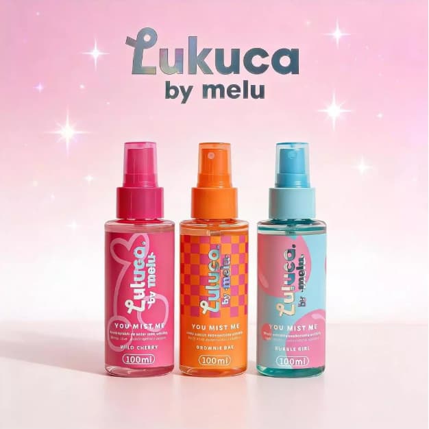 Body Splash Luluca By Melu You Mist Me 100ml Rrb5300