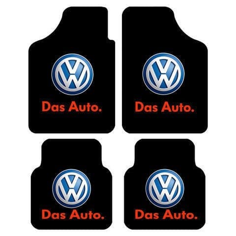 Tapete de carro Universal quatro estações tapete de pé Volkswagen tapete de pé carro Street Wear dos desenhos animados l