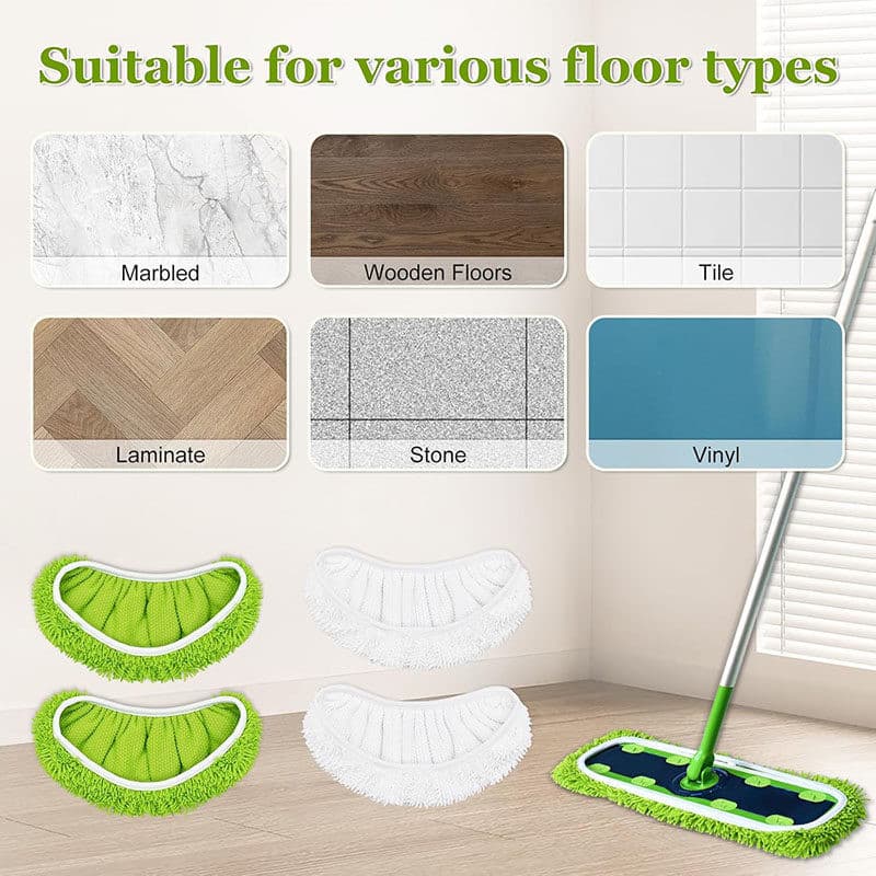 Adequado para 3M mop pano Kao eletrostático remoção de poeira mop cabeça substituição Baojiajie preguiçoso mop cabeça es