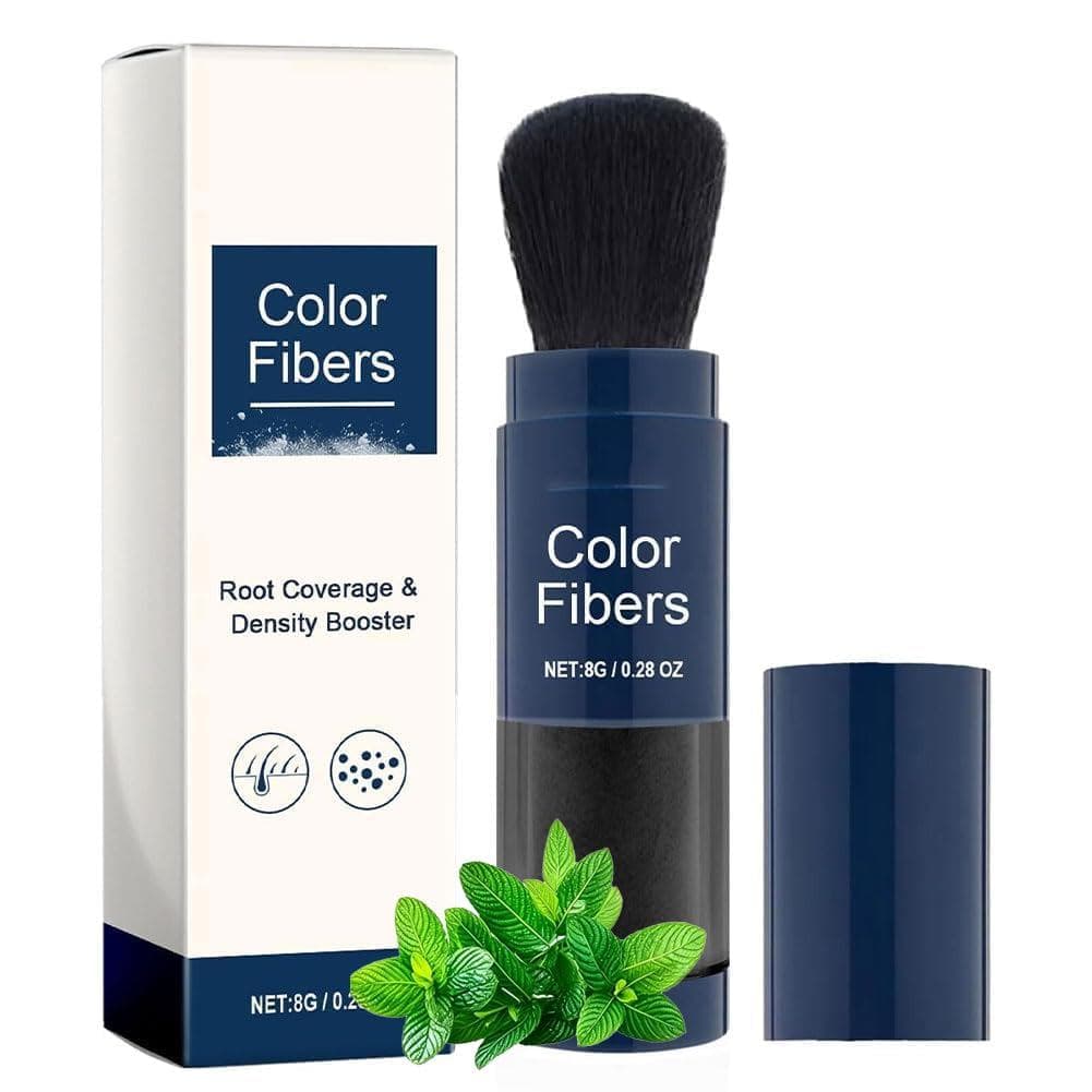 Fibras Coloridas ersize, Espessante Capilar Colorido com Pincel, Coloração Temporária para Raiz com Fibras Espessantes p