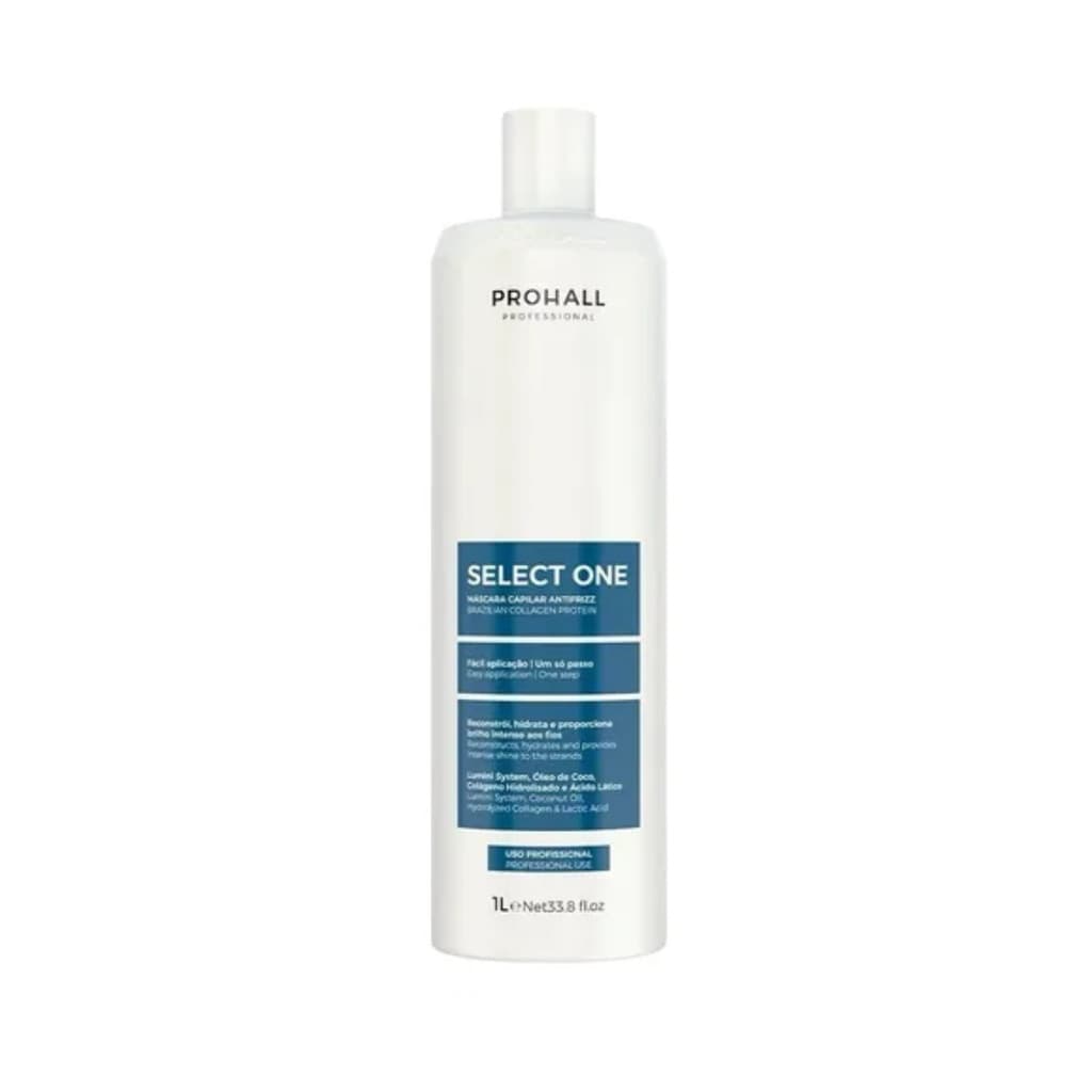Máscara Capilar Antifrizz Select One Um Só Passo 1L - Prohall
