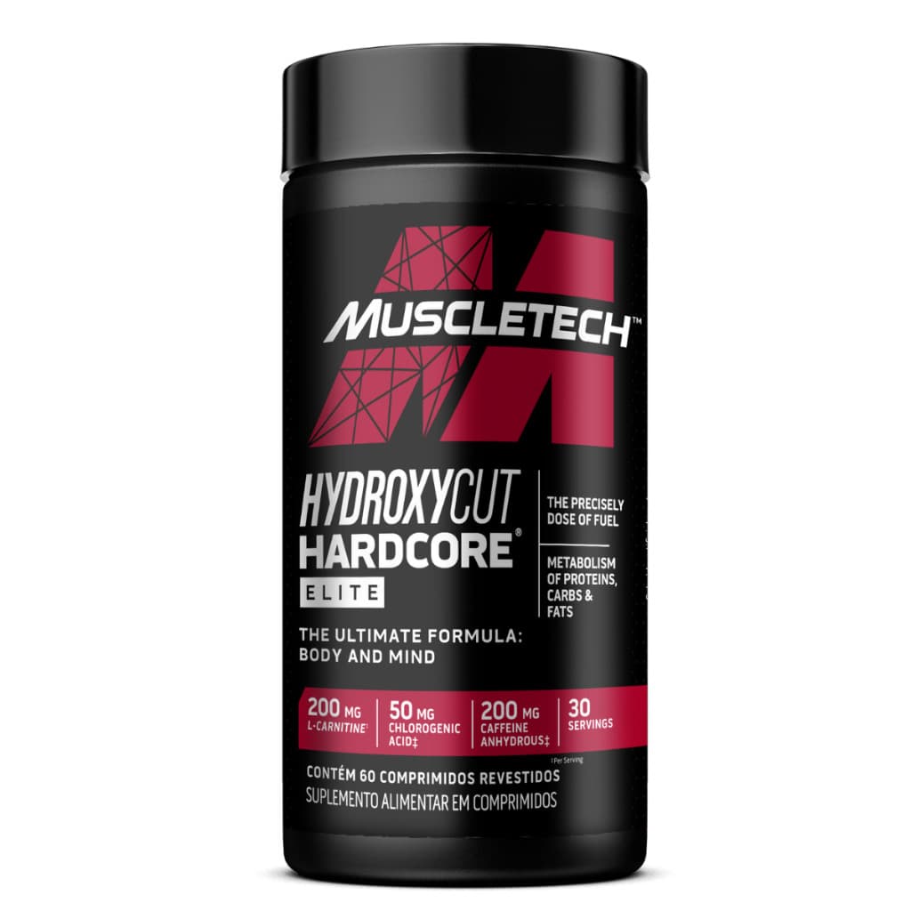 Hydroxycut Elite Muscle Tech Termogênico 60 tabletes IMPORTADO