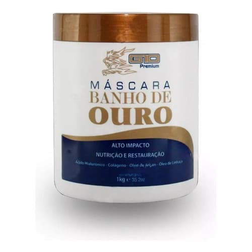 G10 Premium Máscara Banho De Ouro 1 Kg