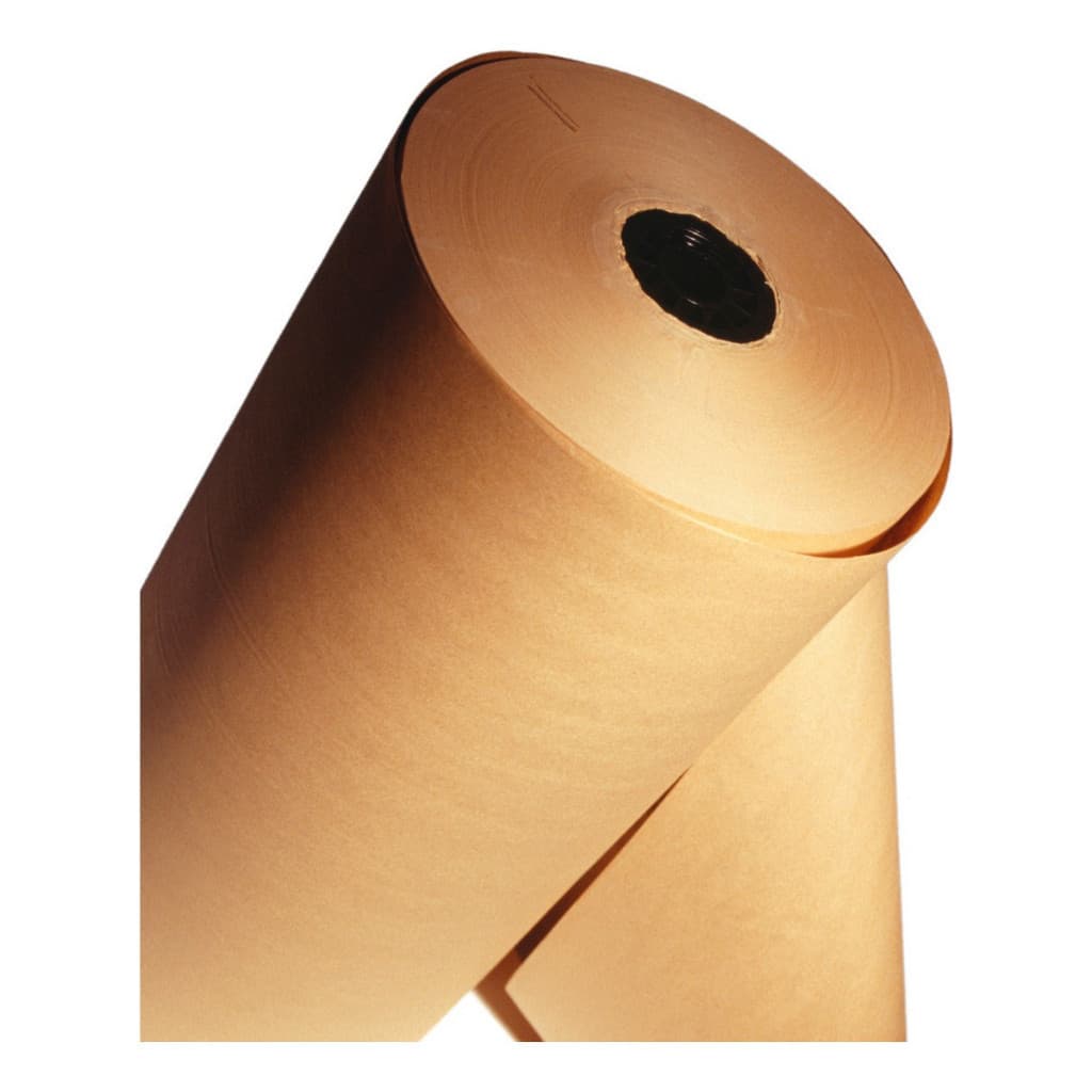 Rolo Bobina De Papel Kraft Parda 40cm 5kg 200 Metros