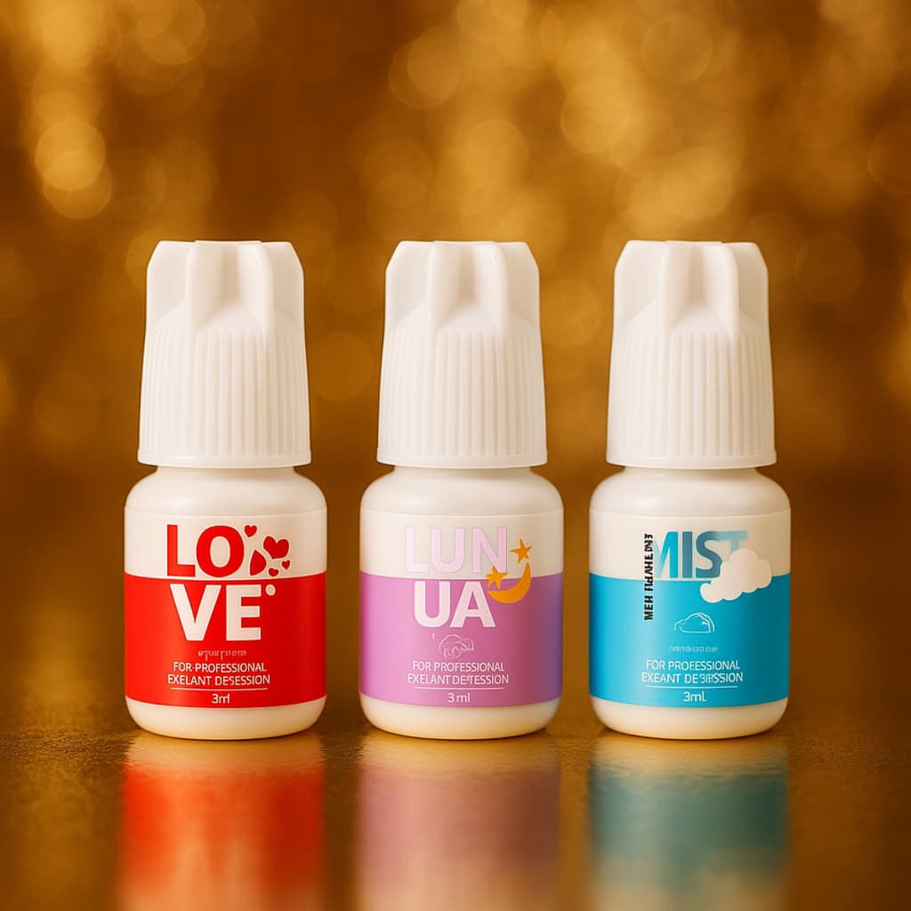 🍒Cola Profissional para Extensão de Cílios Clione Prime – Love | Luna | Mist  3g