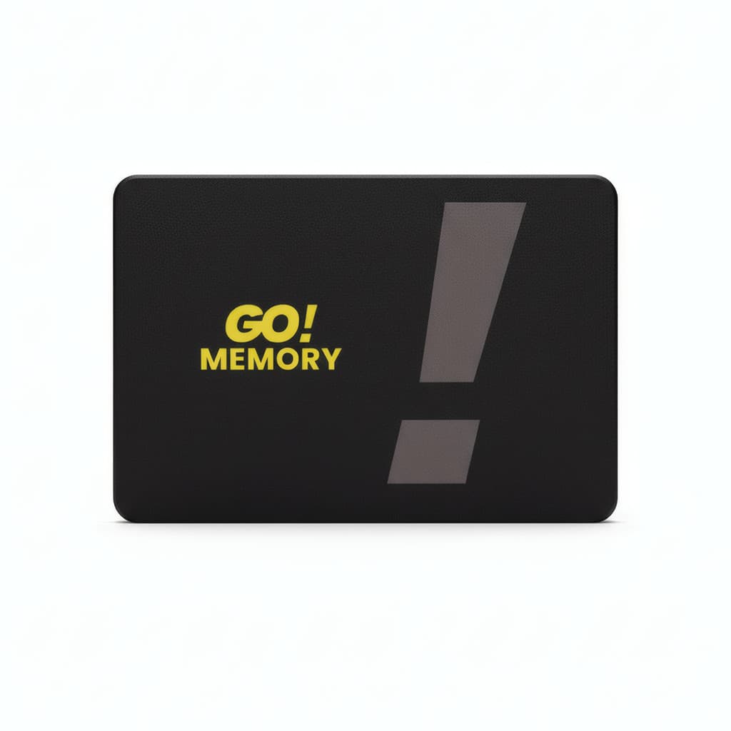 SSD Go! Memory Disco Rígido Interno de Estado Sólido de 512Gb 2.5" SATA III G-512