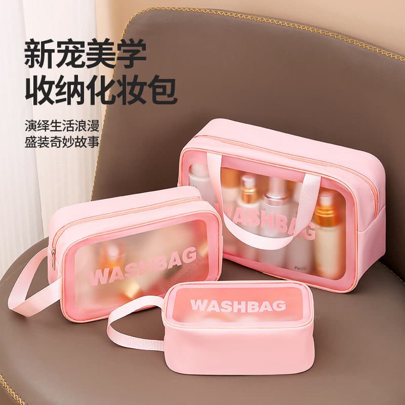 Saco portátil de cosméticos para banheiro, bolsa de armazenamento portátil, suprimentos de viagem, Daquan, não viagem, e