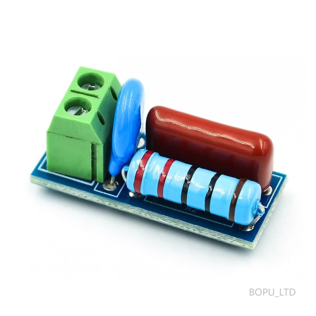 2/10pcs RC Absorção/Snubber Módulo De Circuito Relé Proteção De Contato Resistência Contra Surtos