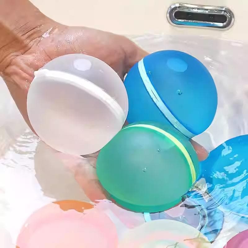 Bola magnética de absorção de água, bola de explosão para crianças, natação, banho, combate à água, ferramenta útil, ver