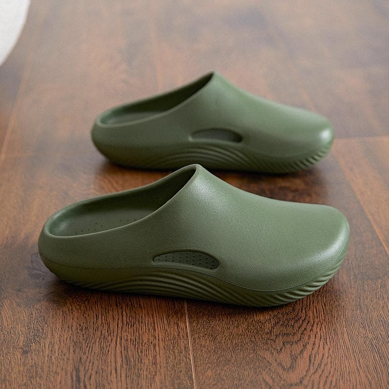 Sandálias de verão sapatos médicos masculinos sapatos de praia Toe-Baotou meio suporte Hospital enfermeira sapatos à pro