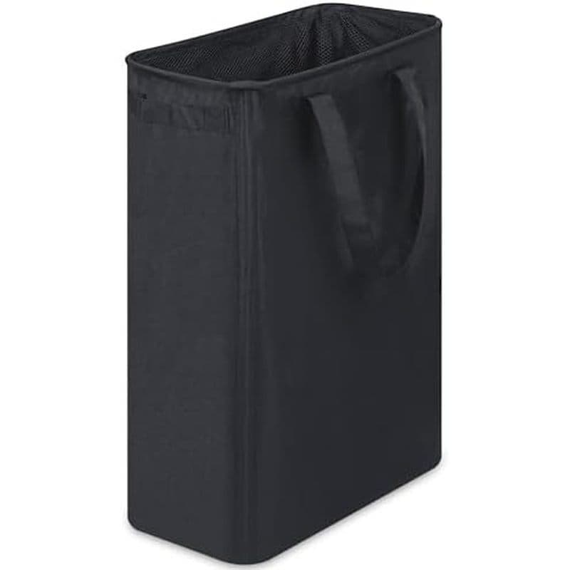 Cesto De Roupa Suja Efluky Slim , Estreito Com Alças Dobrável Alto Para Lavanderia , Dormitório E Quarto , 12.7 Galões (