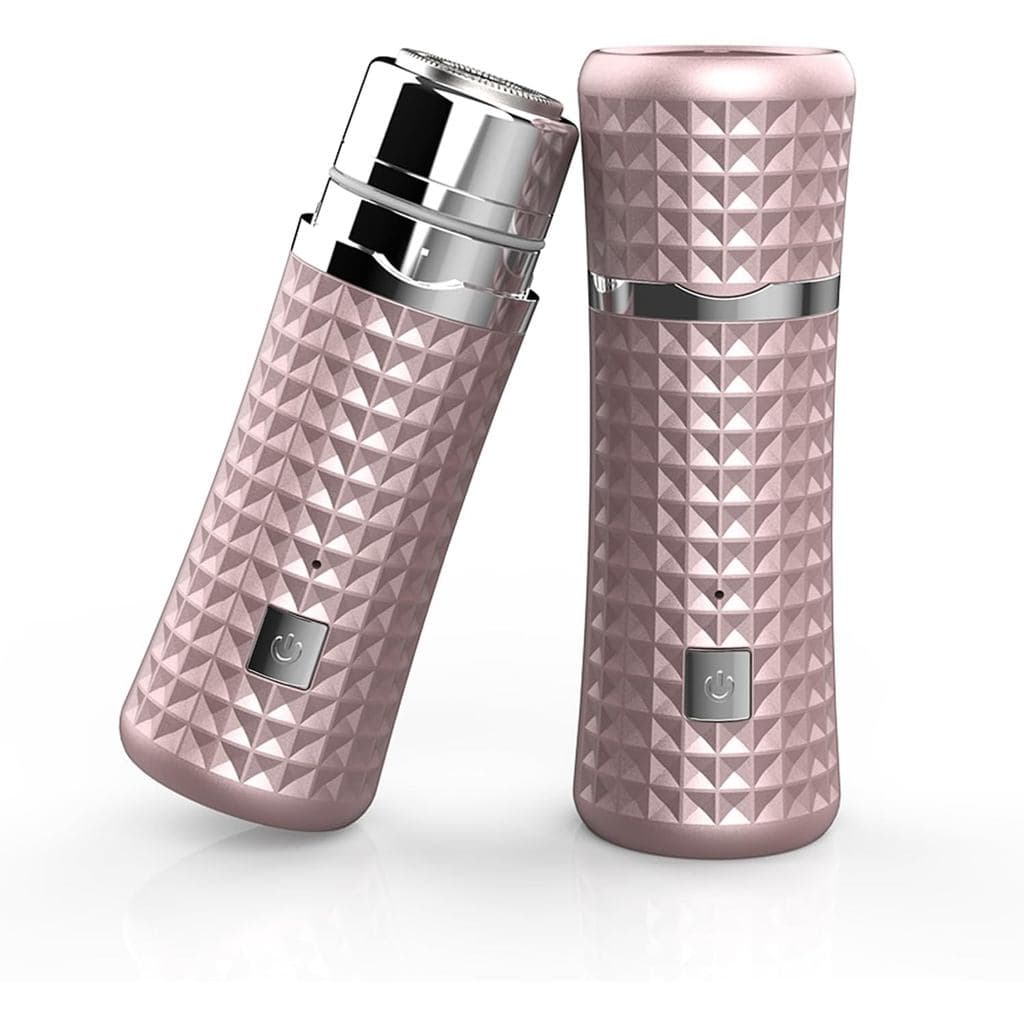 Depilador Elétrico Feminino, Removedor de Pelos Faciais Portátil para Mulheres, Aparador de Pelos Finos Indolor para Ros