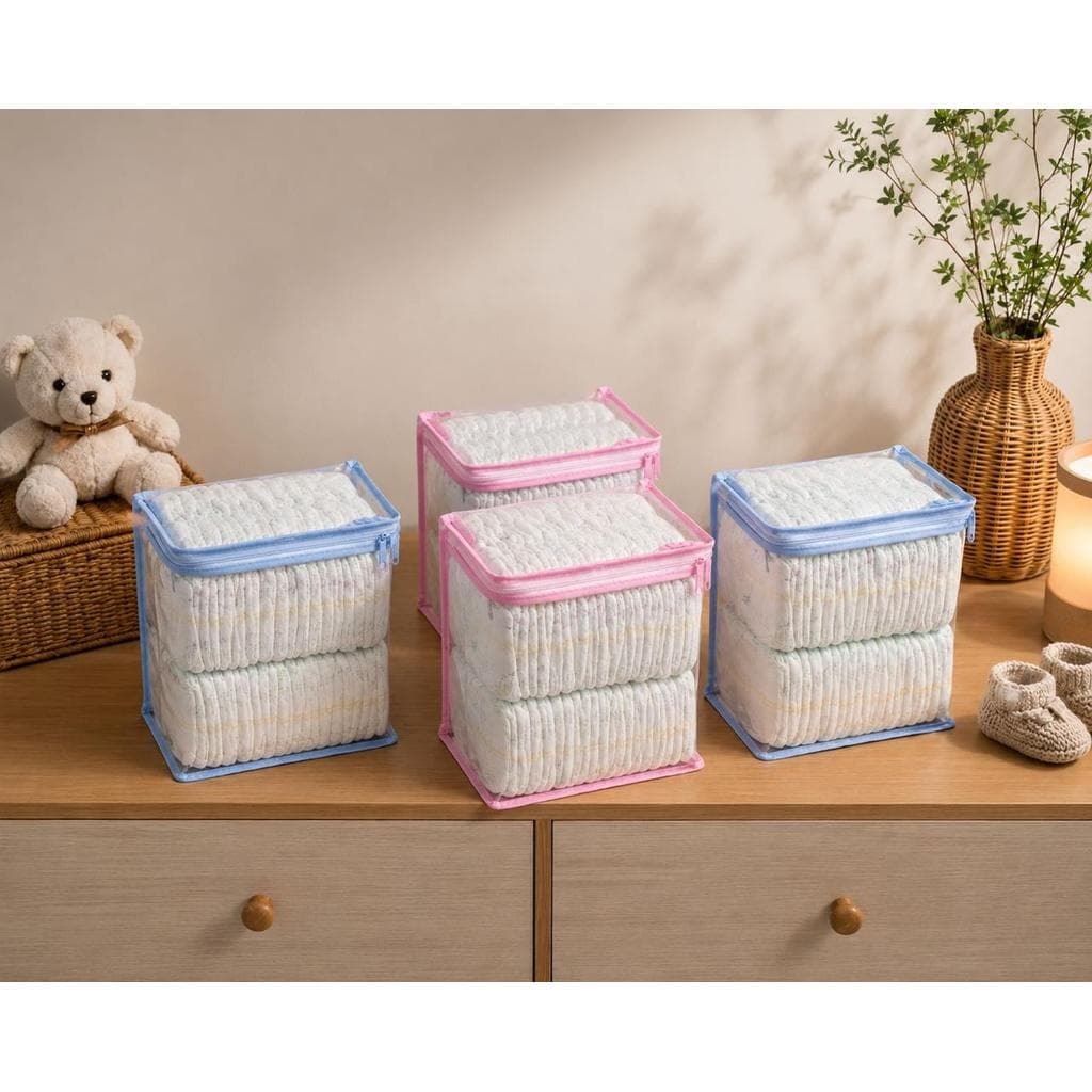 Kit 2 Porta Fraldas para Bebê | Organização, Praticidade e Carinho no Cuidado do Seu Pequeno