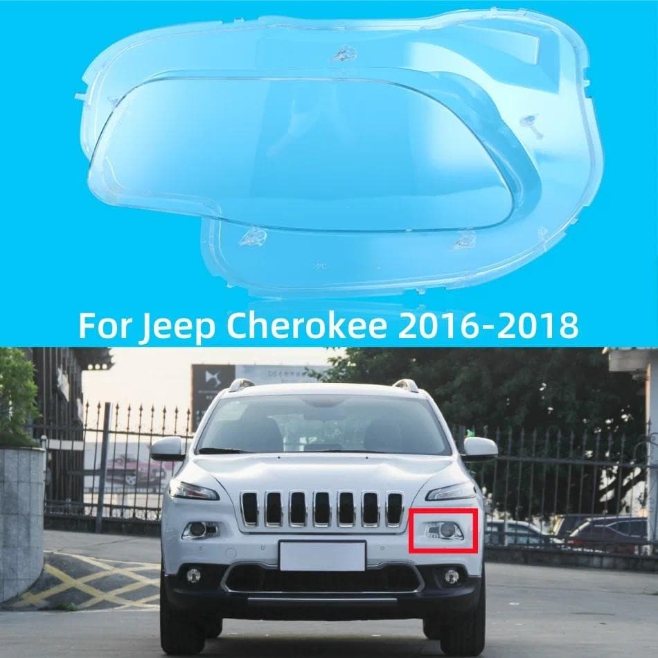 Para Jeep Cherokee 2016 2017 2018 Abajur Do Carro Capa Substituir O Original Peças De Automóvel Decoração