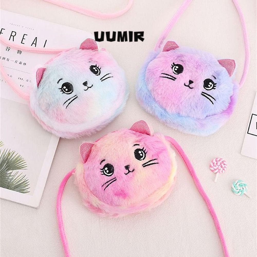 Bolsa De Ombro Umir , Mensageiro Macia De Cor Arco-Íris , Linda Mini Bolsos Infantis Para Crianças