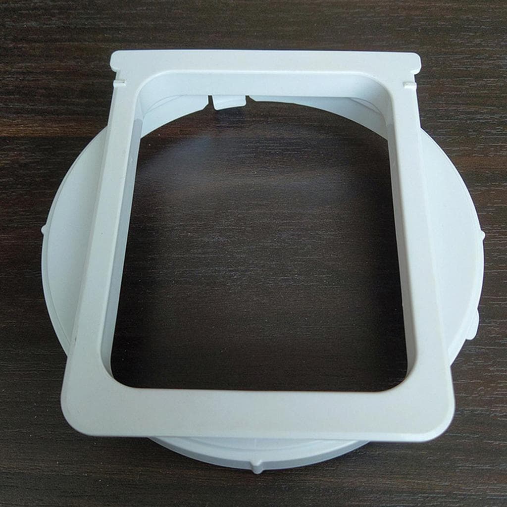 Adaptador De Mangueira De Ar Condicionado Portátil Com Interface Quadrada Para Redonda , Conector De Corpo De Tubo De Es