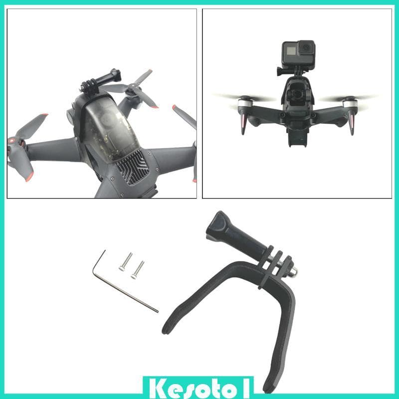 [Brkesoto1] Braçadeira De Suporte Fixo De Montagem Superior Da Câmera Para Acessórios DJI Drone Quadricóptero