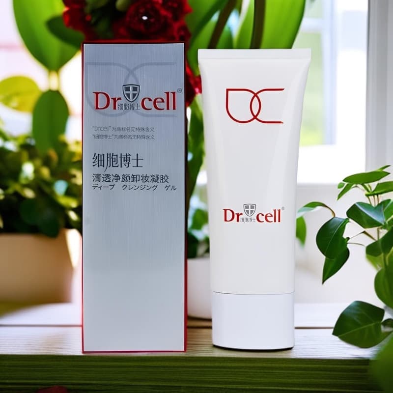 Dr. Genuíno Gel removedor de maquiagem celular 100g limpeza profunda controle de óleo suave Remover Acne encolher poros