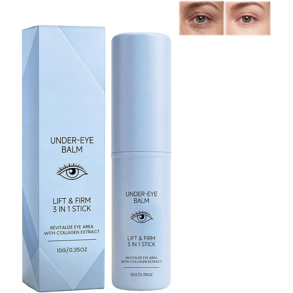 Bálsamo Luxuoso Coreano para a Área dos Olhos – Bastão MultiBálsamo Hidratante, Calmante e Firmador para Olheiras, Inch