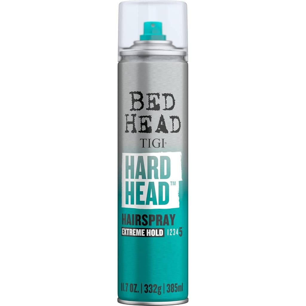 Spray para Cabelo TIGI Bed Head Hard Head – Fixação Extra Forte para Estilo Duradouro e Todos os Tipos de Cabelo, 11,7 o