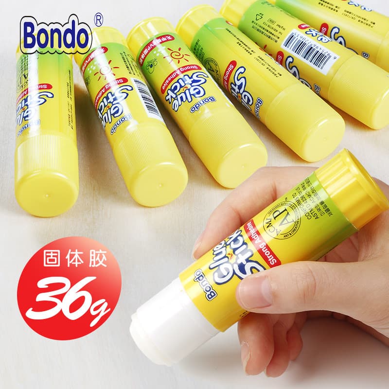 Versão coreana cola sólida em bastão crianças 36g jardim de infância artesanal de alta viscosidade cola em bastão cola d